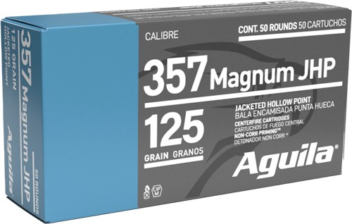 AGUILA 357MAG 125GR JHP 50 - 556 Black Friday Promotion